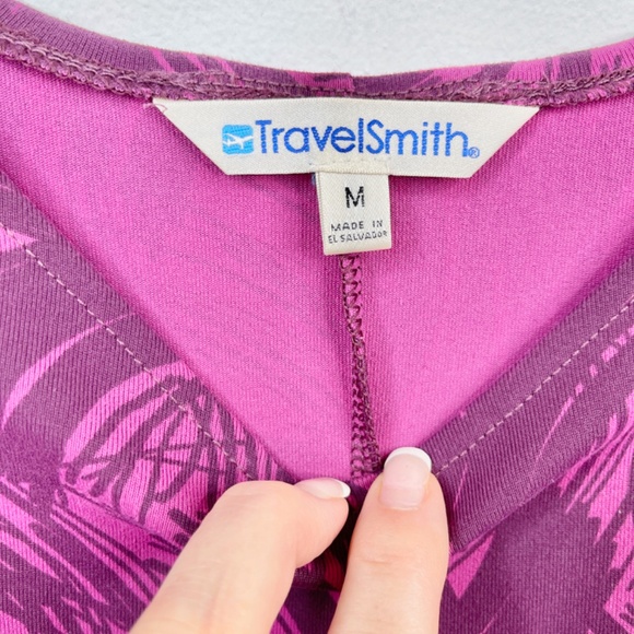 Magenta & Purple Sleeveless Maxi Dress – Print, Flowy & Comfortable Size M - Picture 4 of 7